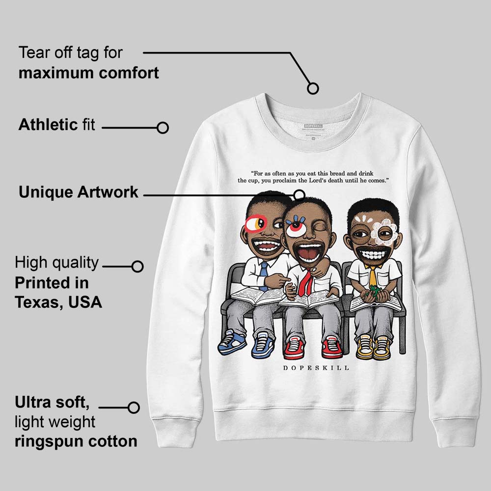 Grey Collection DopeSkill Sweatshirt First Sunday Graphic