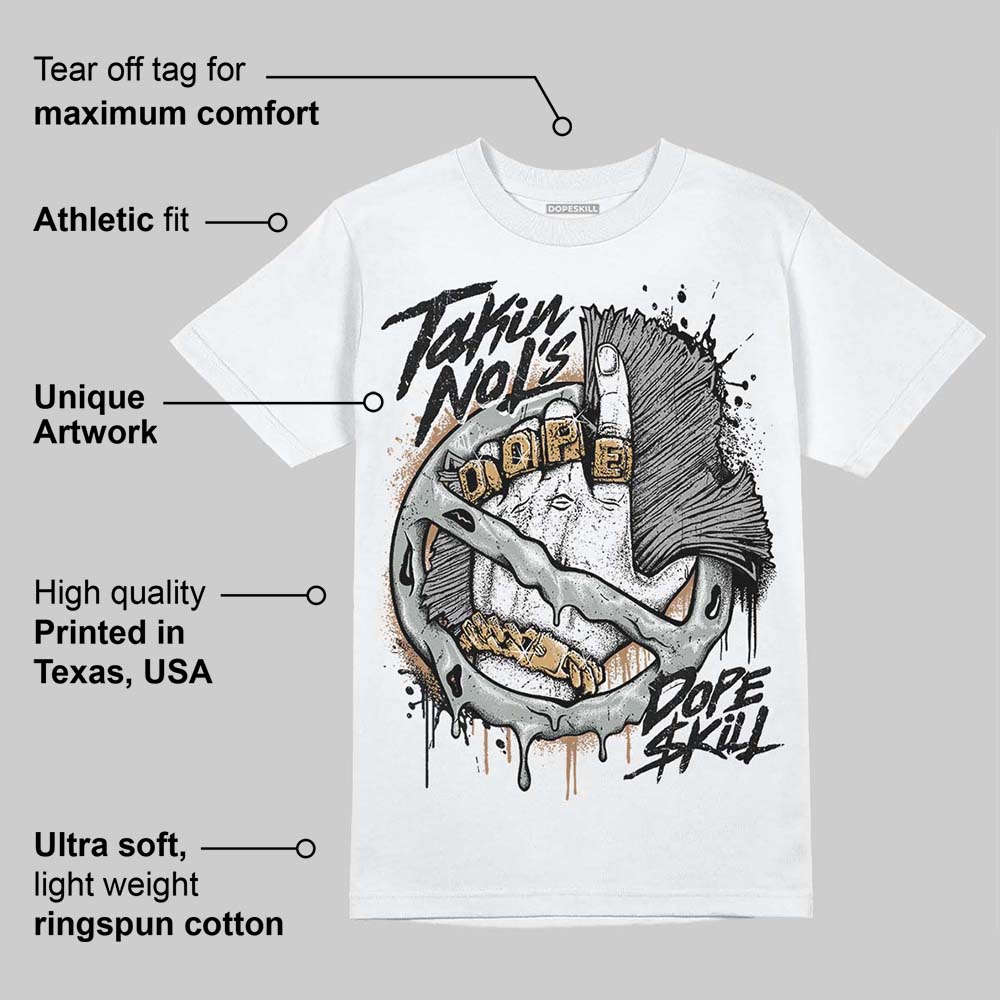 1906R ‚ÄòWhite Gold‚Äô DopeSkill T-Shirt Takin No L's Graphic
