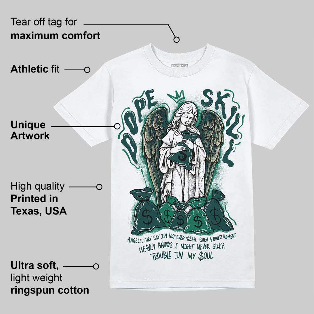 Oxidized Green 4s DopeSkill T-Shirt Angels Graphic