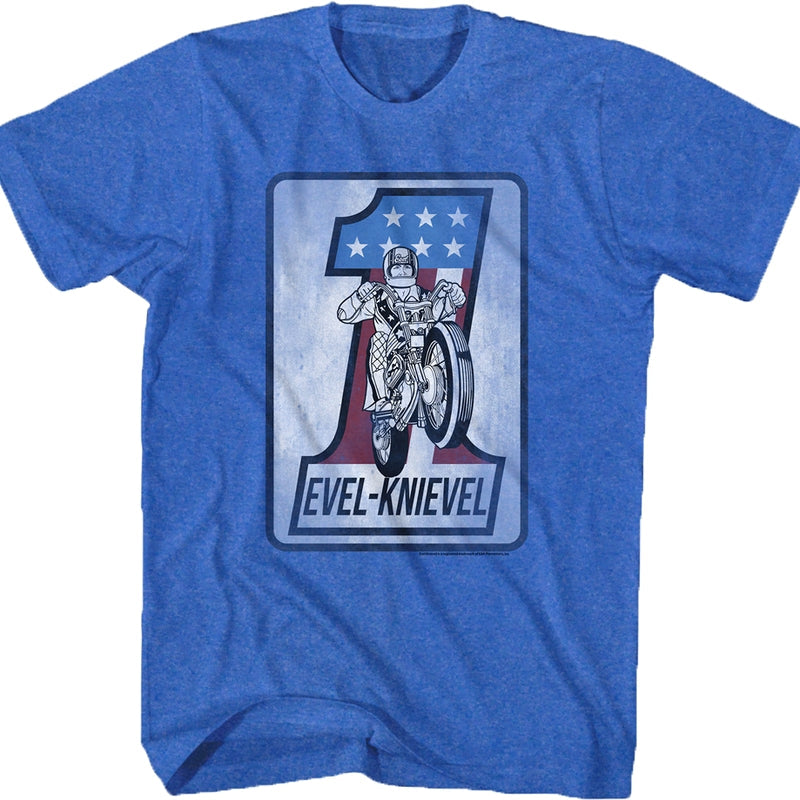Motorcycle Evel Knievel T-Shirt