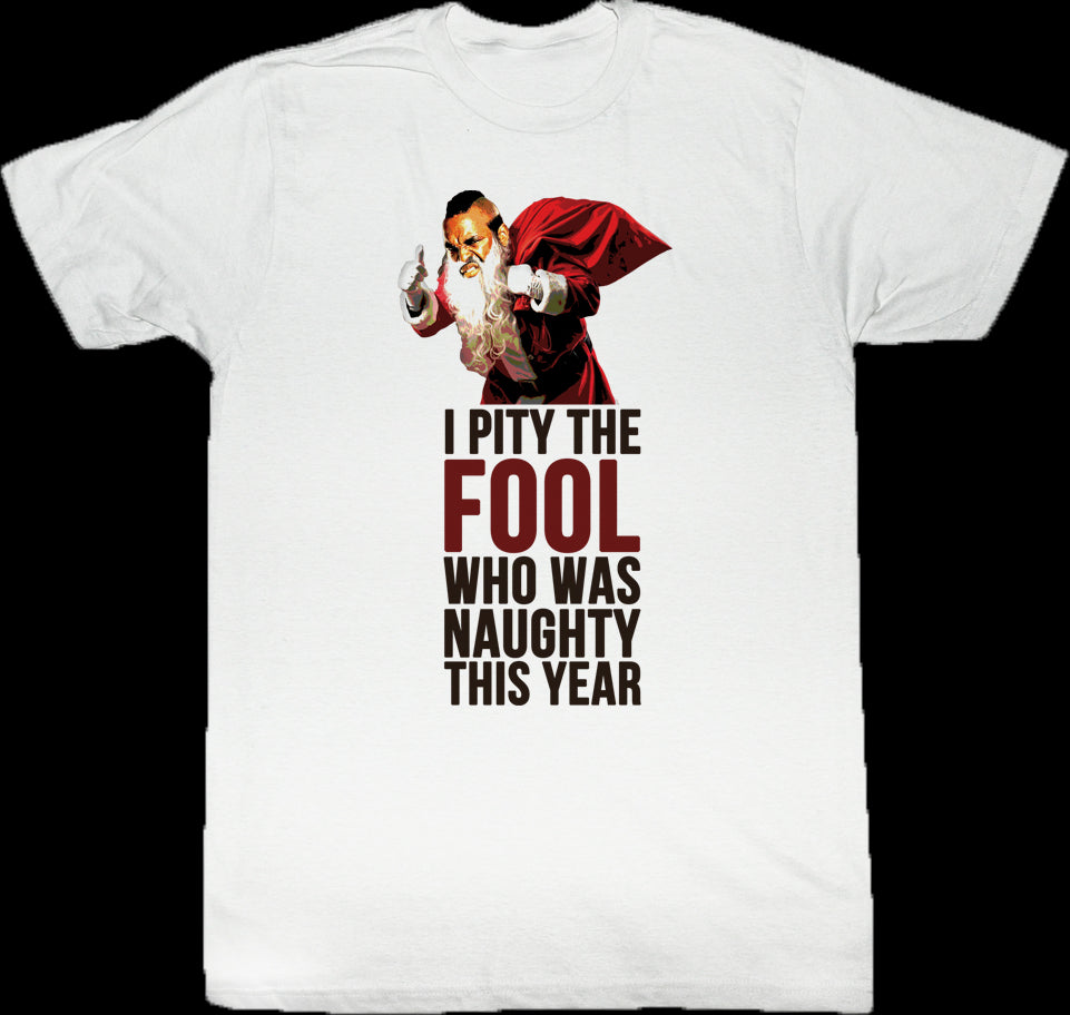 Mr. T Santa Christmas Shirt