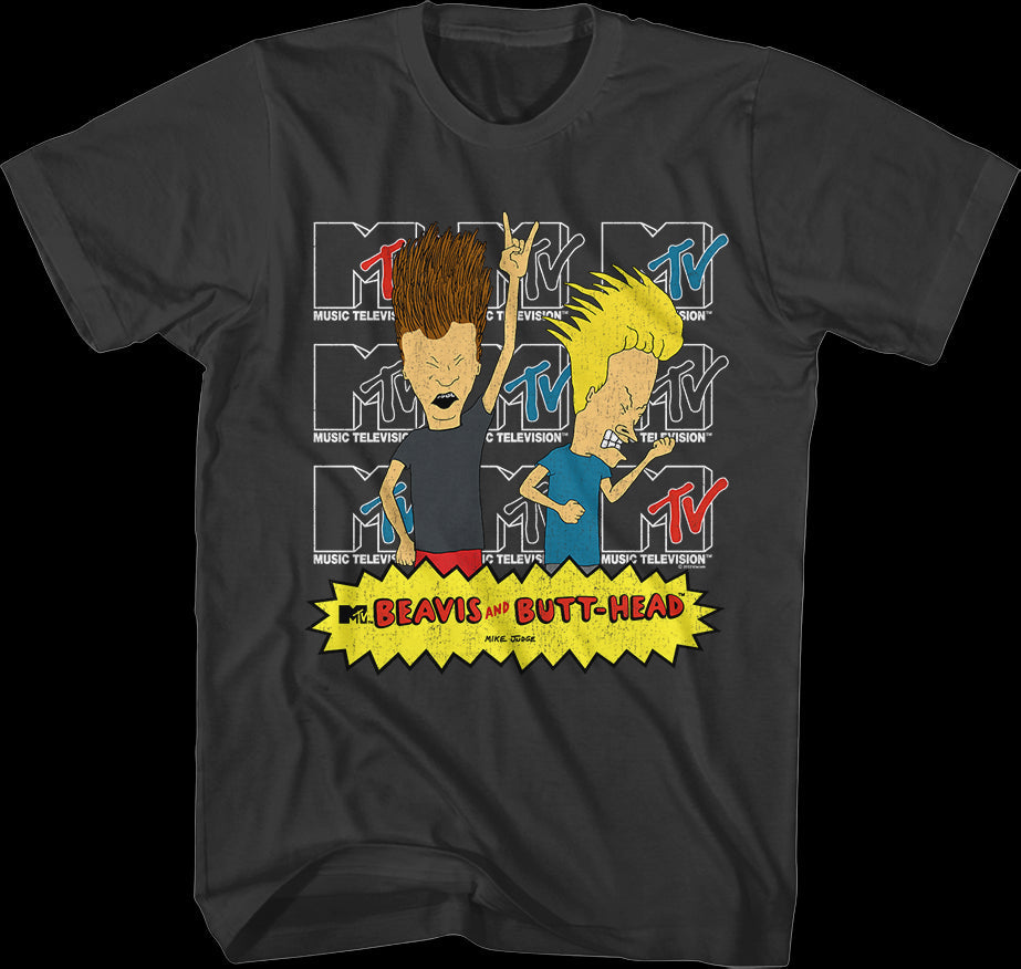 MTV Logos Beavis and Butt-Head T-Shirt
