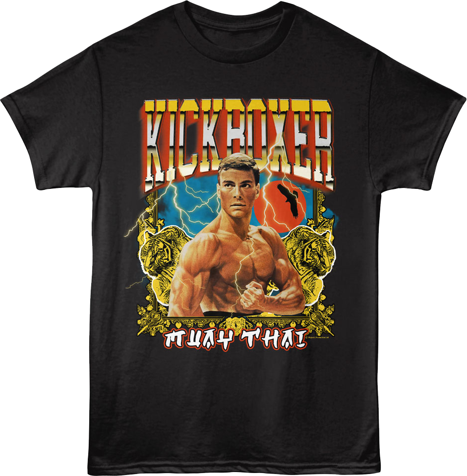 Muay Thai Lightning Kickboxer T-Shirt