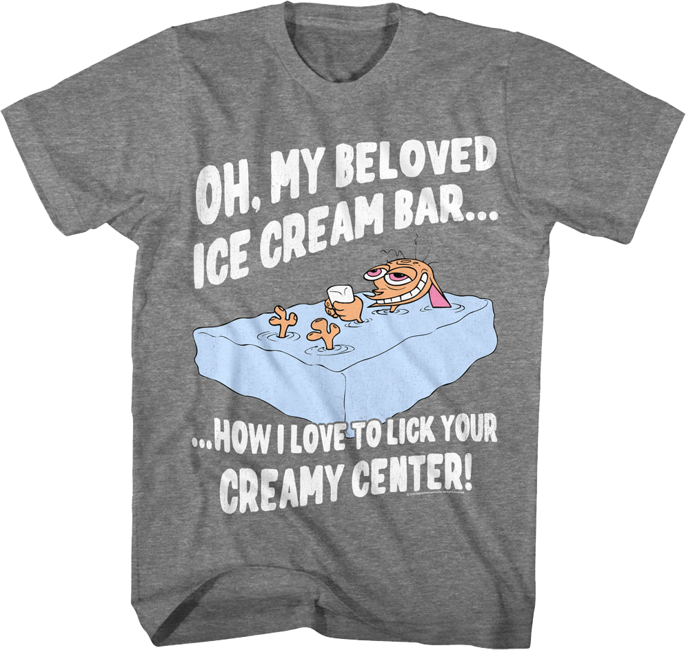 My Beloved Ice Cream Bar Ren And Stimpy T-Shirt