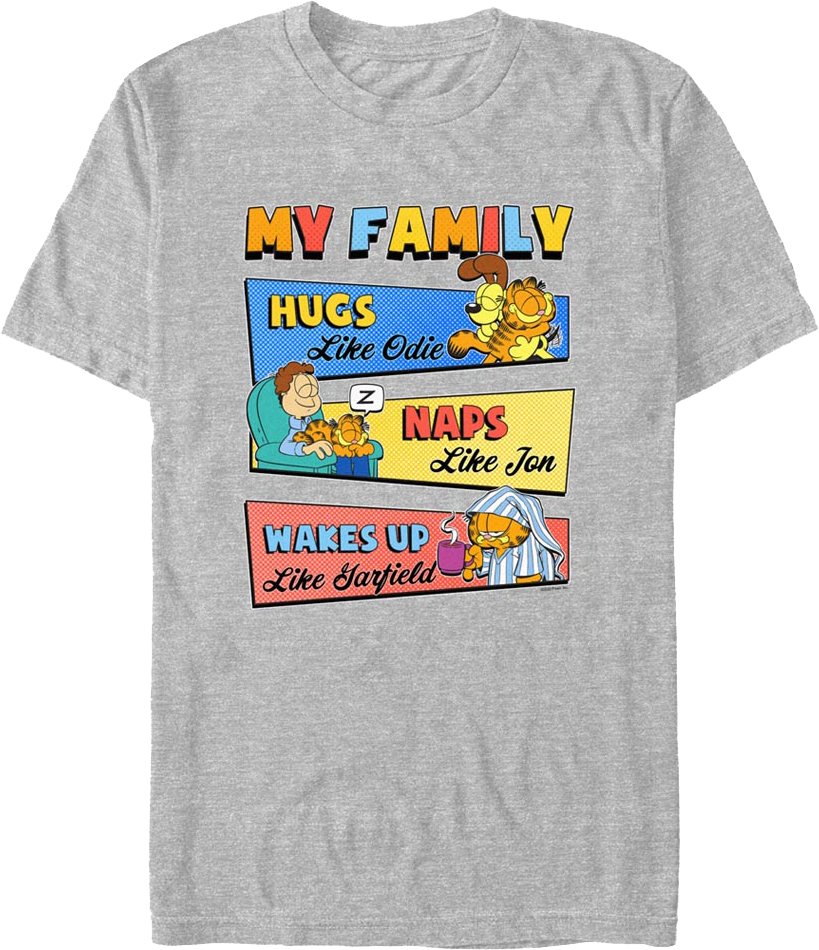 My Family Garfield T-Shirt