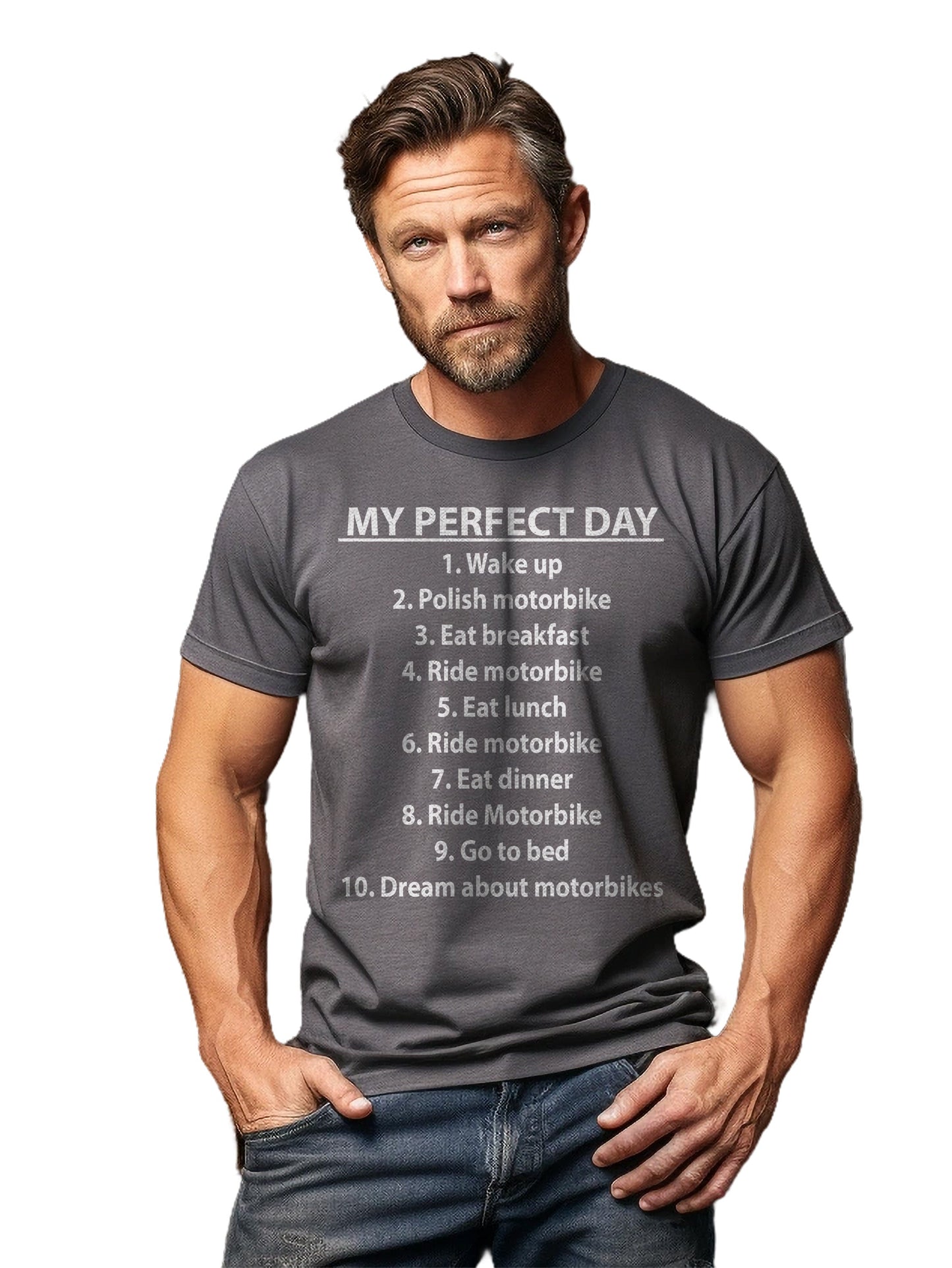 My Perfect Day Motorcycle Tee
