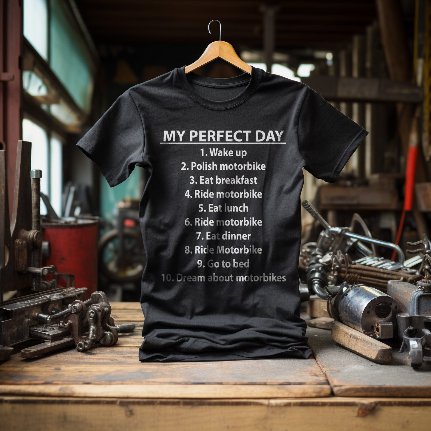 My Perfect Day Motorcycle Tee