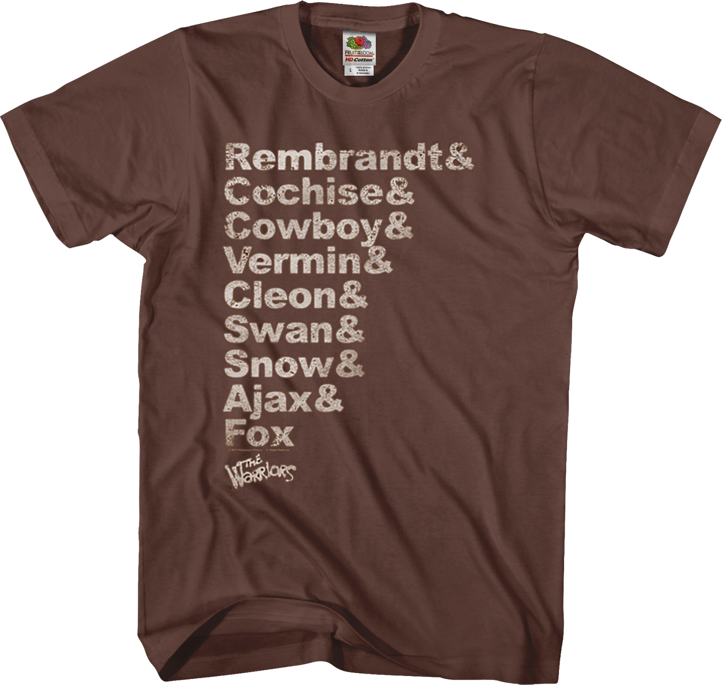Names Warriors T-Shirt
