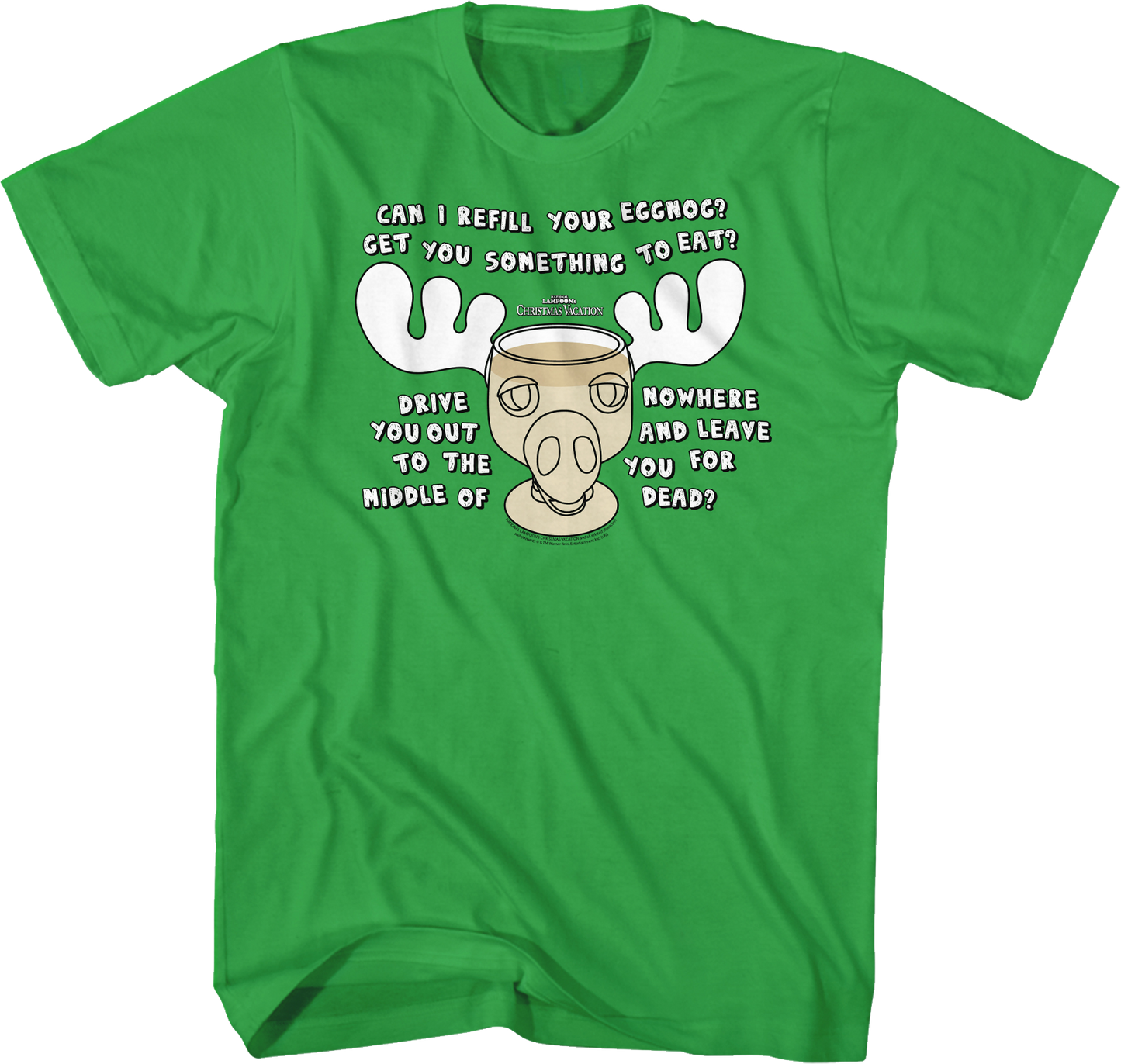 National Lampoons Christmas Vacation Moose Mug T-Shirt