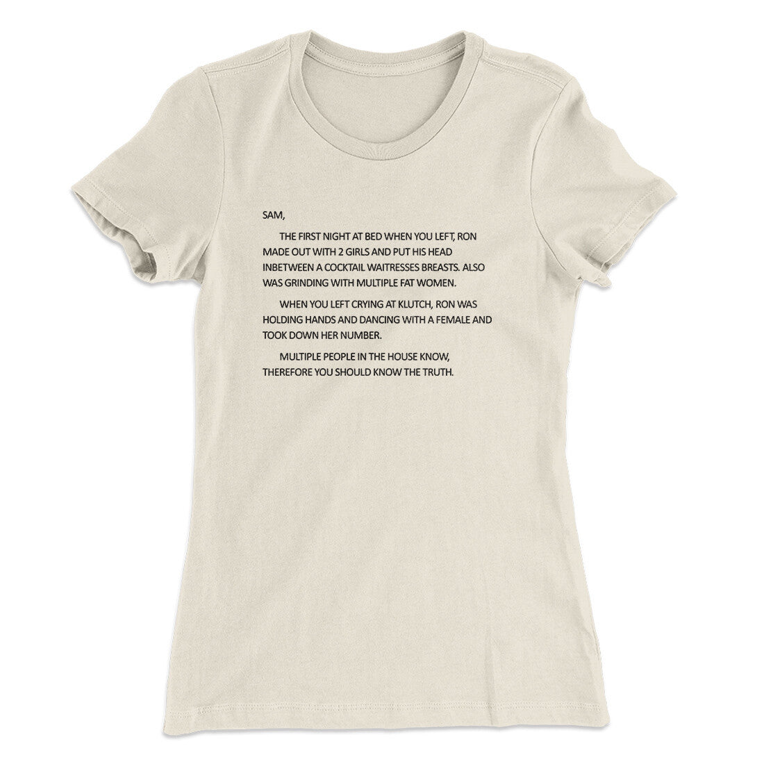 Letter To Sam Women's T-Shirt