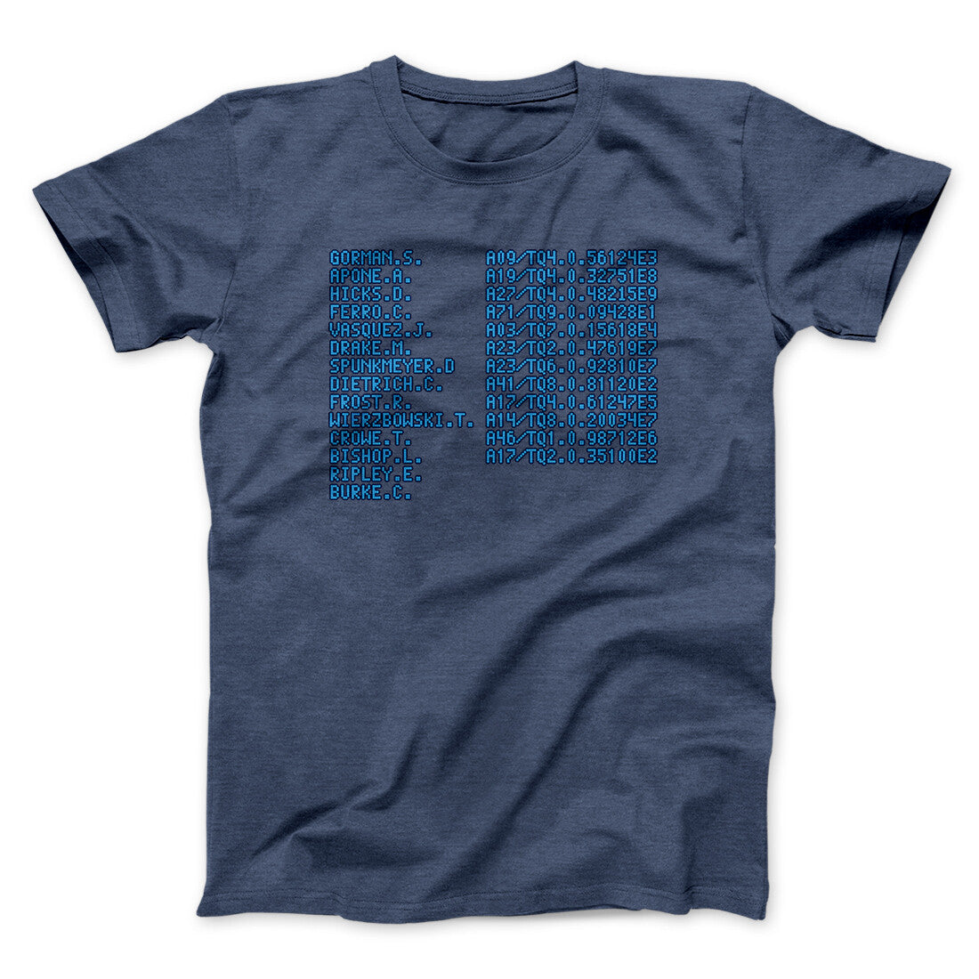 Uss Sulaco Crew List Men/Unisex T-Shirt