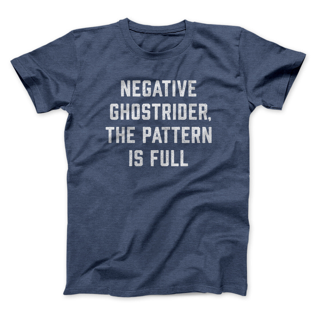Negative Ghostrider The Pattern Is Full Funny Movie Men/Unisex T-Shirt