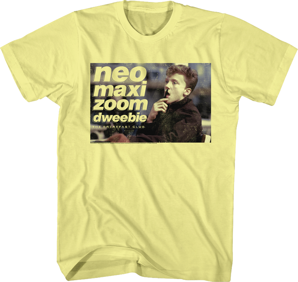 Neo Maxi Zoom Dweebie Breakfast Club T-Shirt