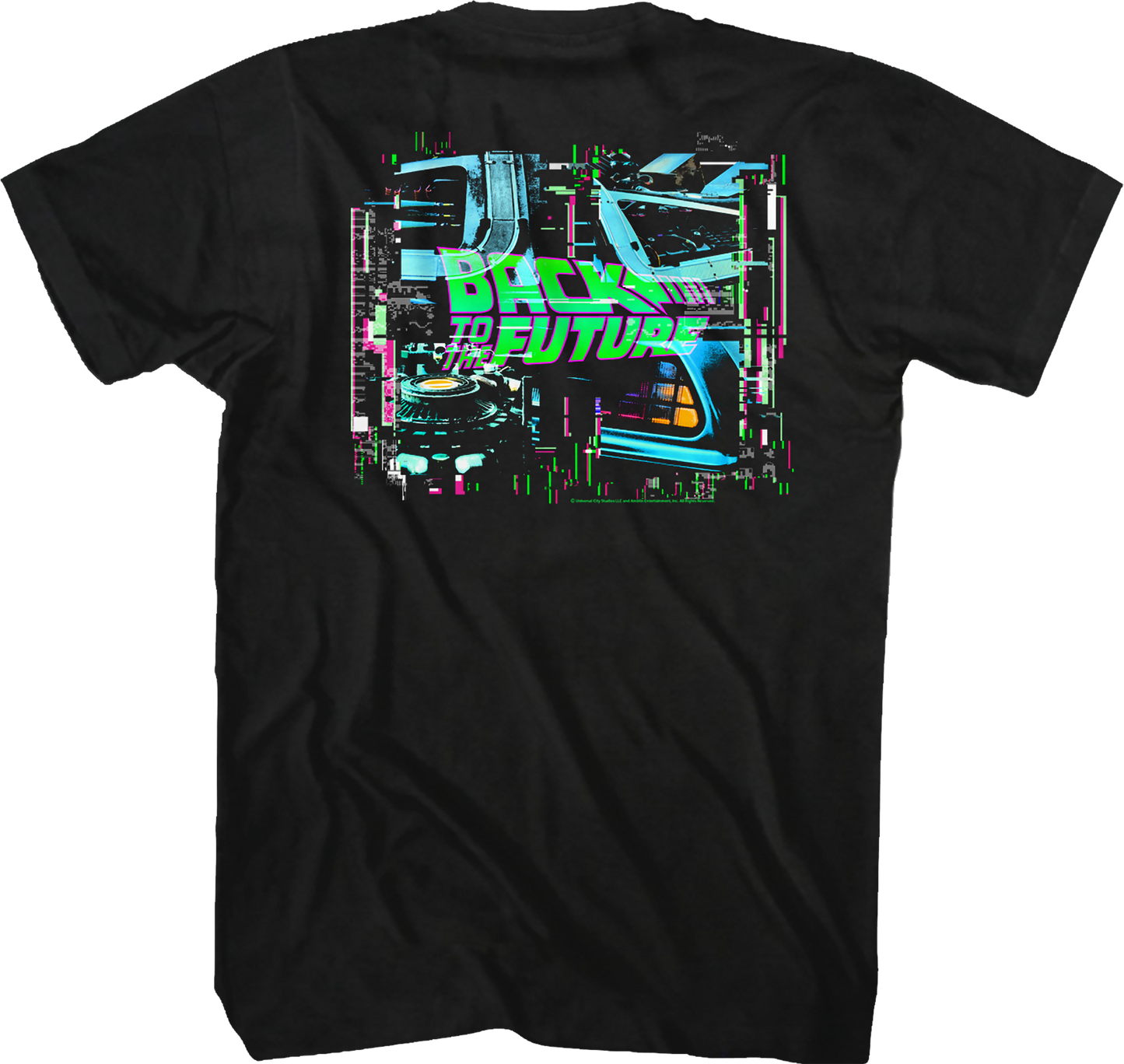 Neon Logo Back To The Future T-Shirt