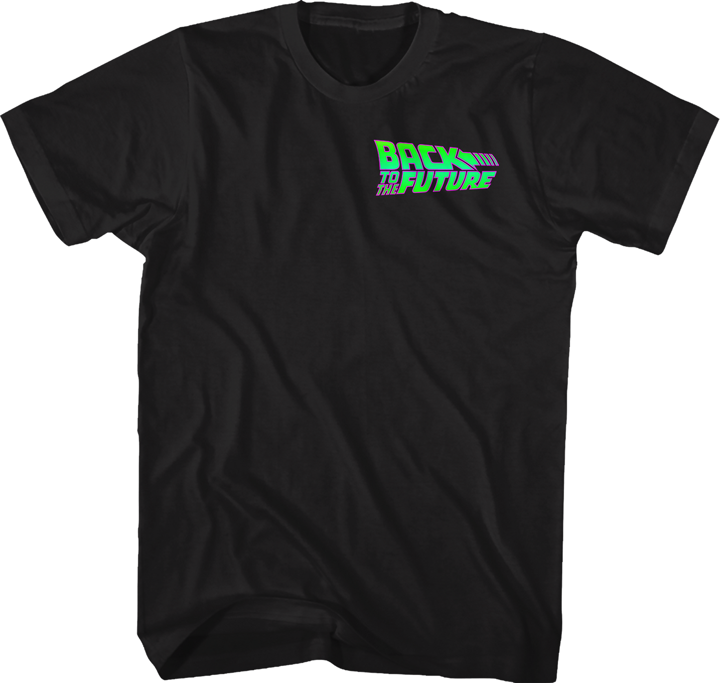 Neon Logo Back To The Future T-Shirt