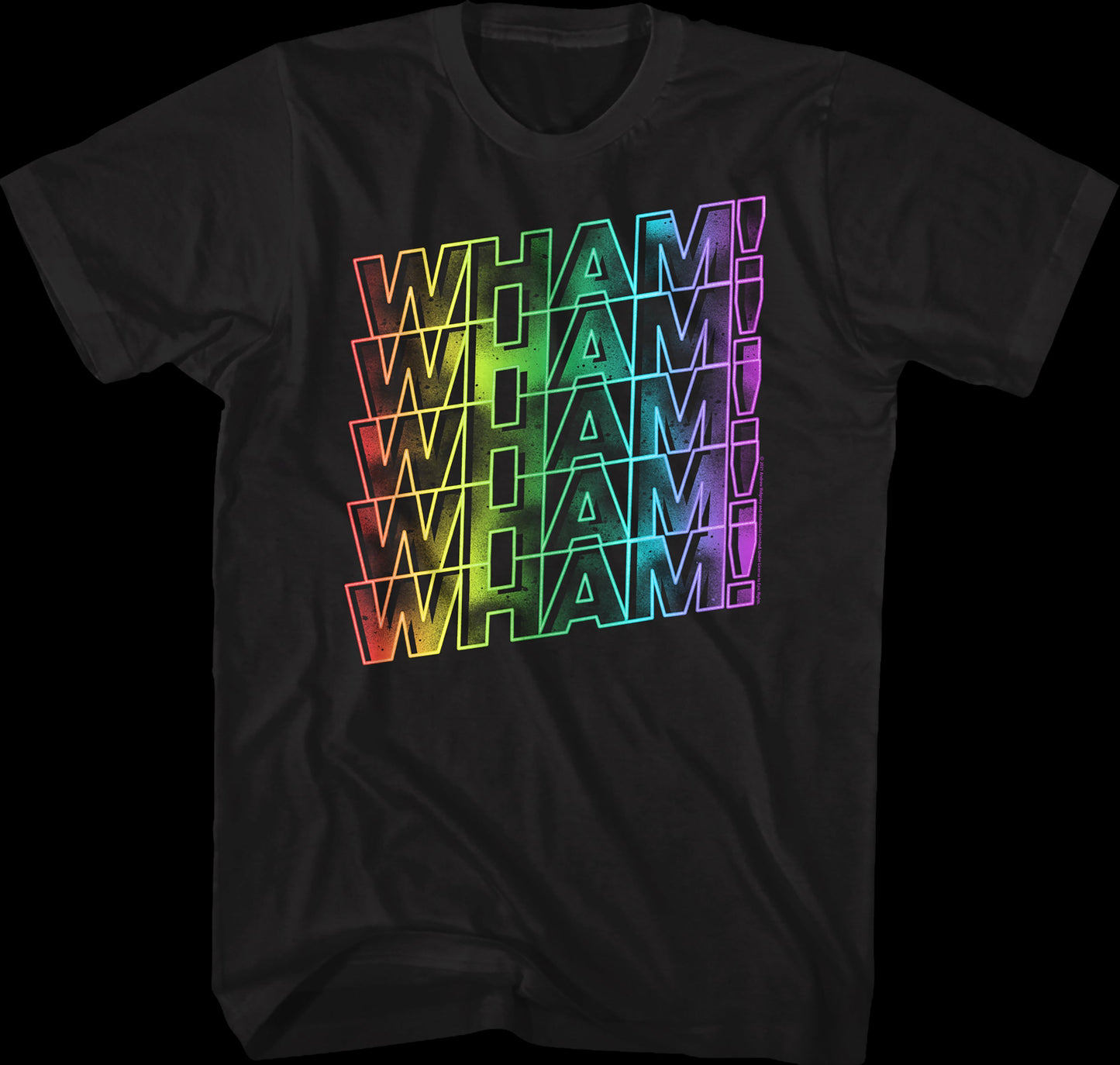 Neon Logo Wham T-Shirt