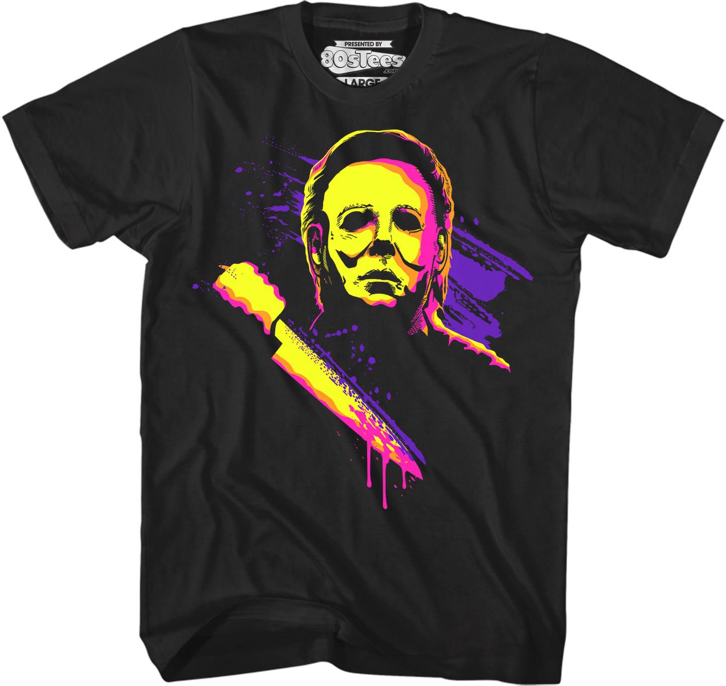 Neon Michael Myers Halloween T-Shirt