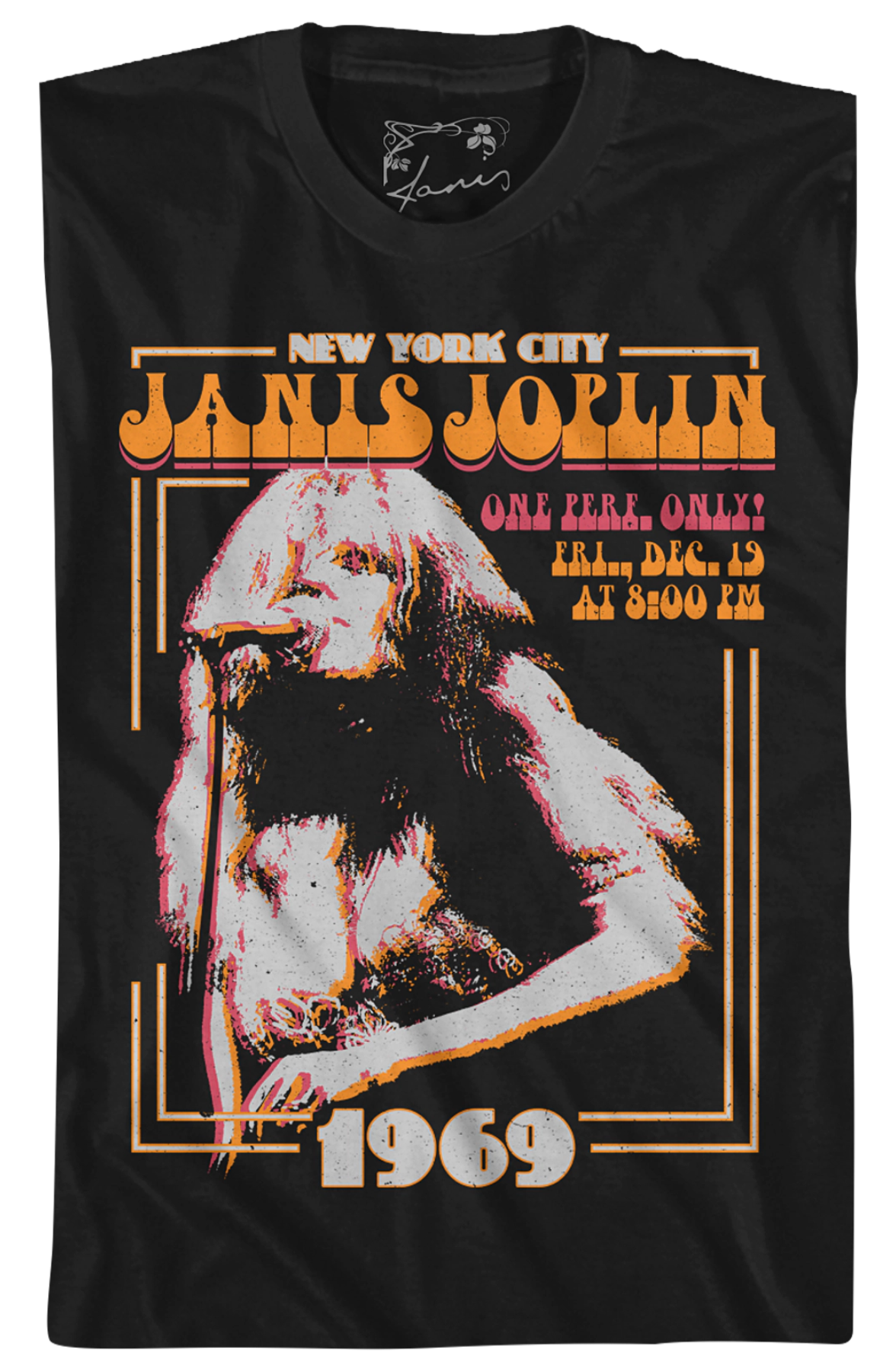 New York City Janis Joplin T-Shirt