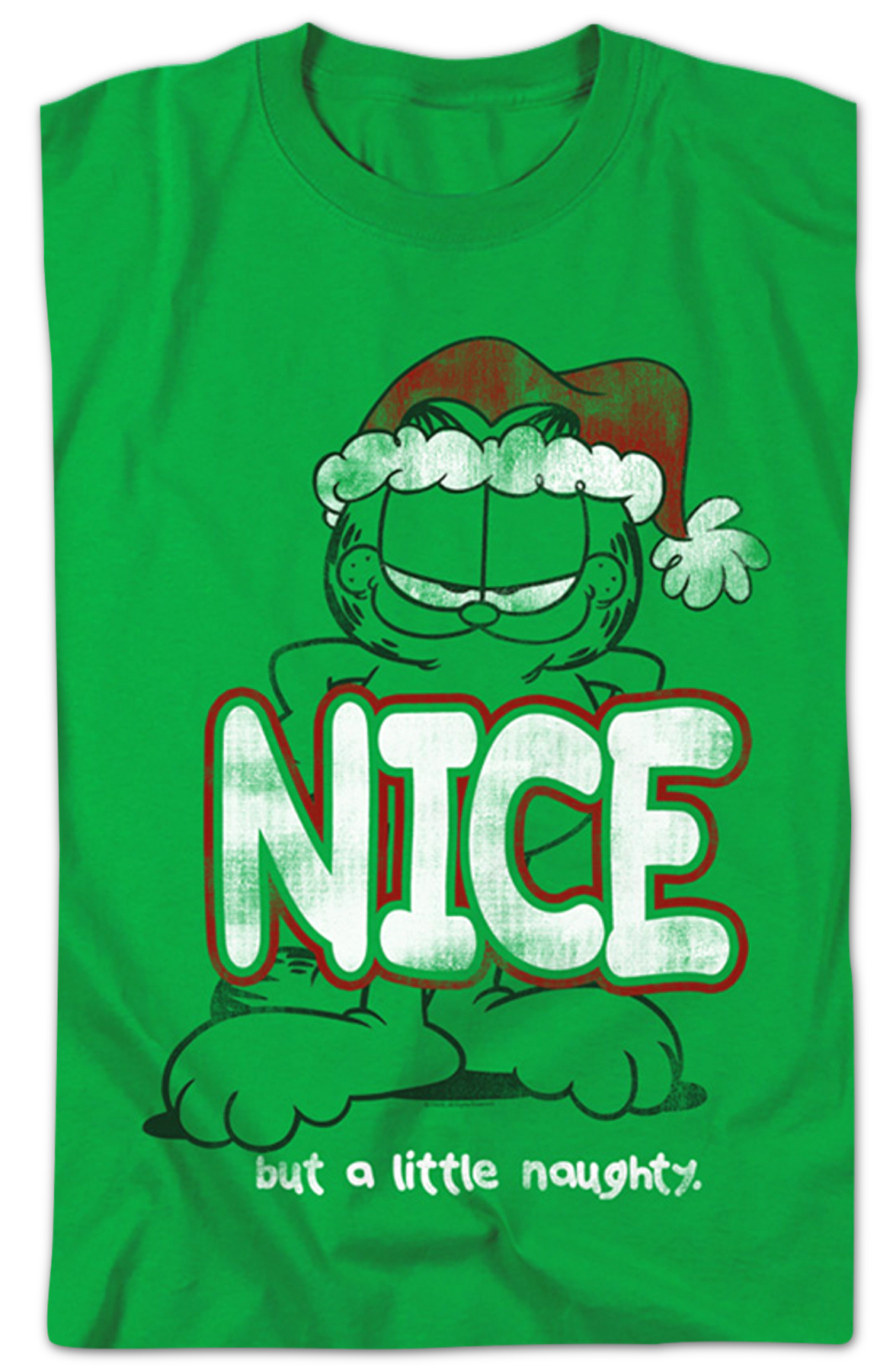 Nice But A Little Naughty Garfield T-Shirt