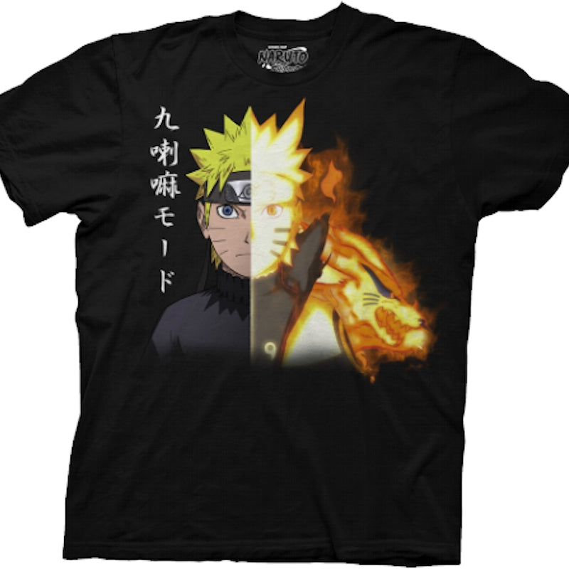 Nine-Tails Chakra Mode Naruto T-Shirt
