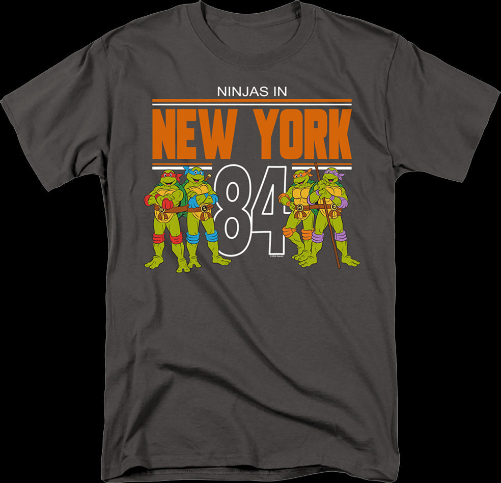 Ninjas In New York Teenage Mutant Ninja Turtles T-Shirt