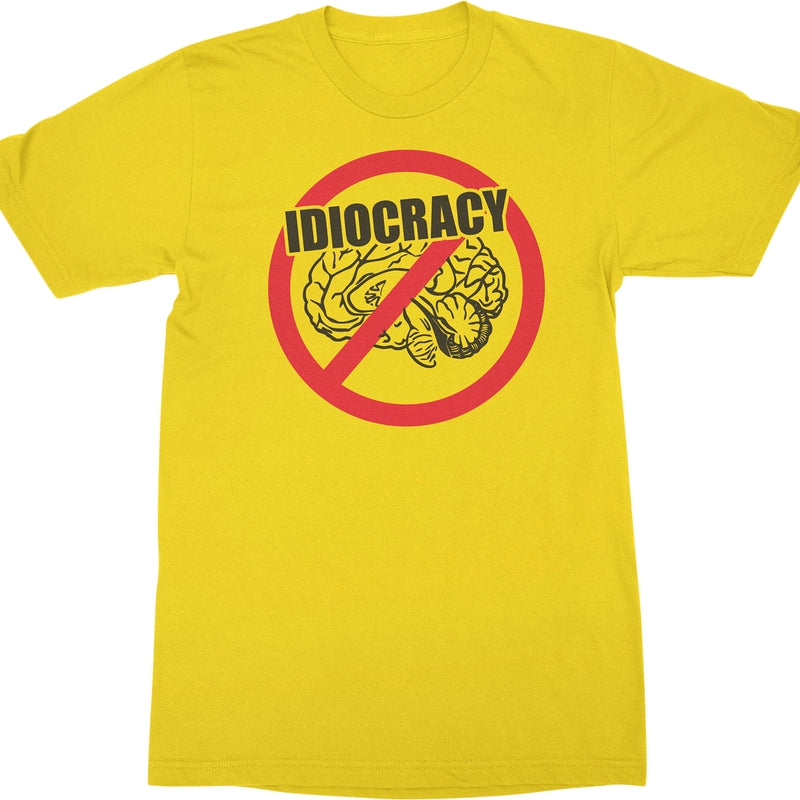 No Brain Logo Idiocracy T-Shirt