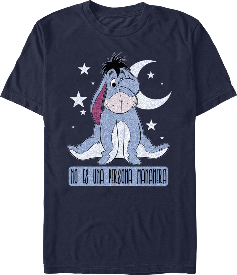 No Es Una Persona Mananera Winnie The Pooh T-Shirt