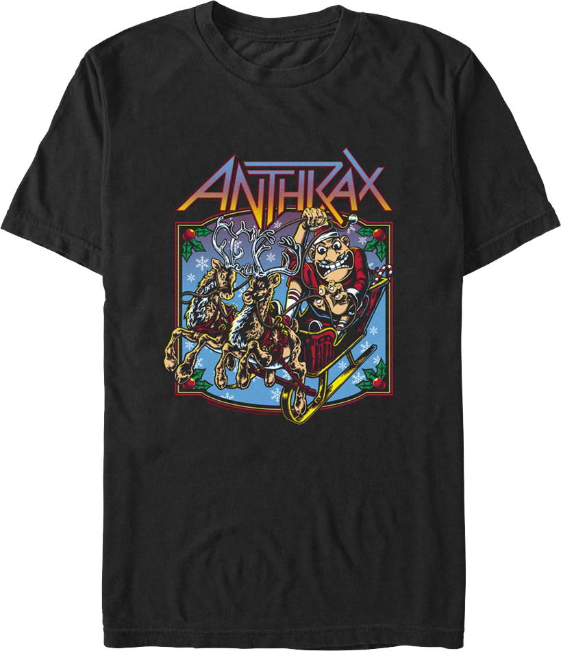 Not Man Is Coming To Town Anthrax T-Shirt