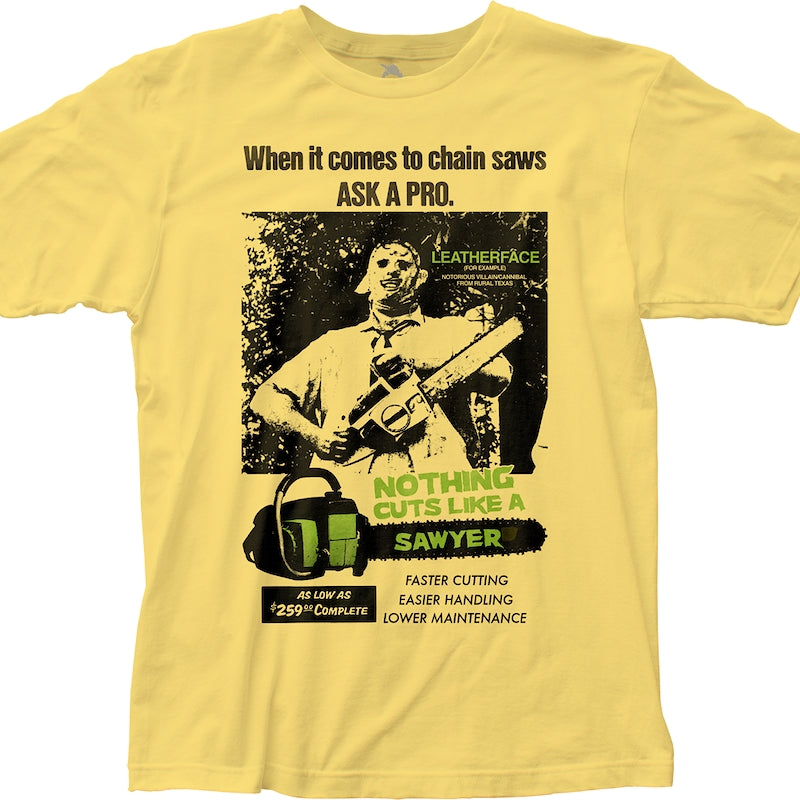 Nothing Cuts Like A Sawyer Texas Chainsaw Massacre T-Shirt