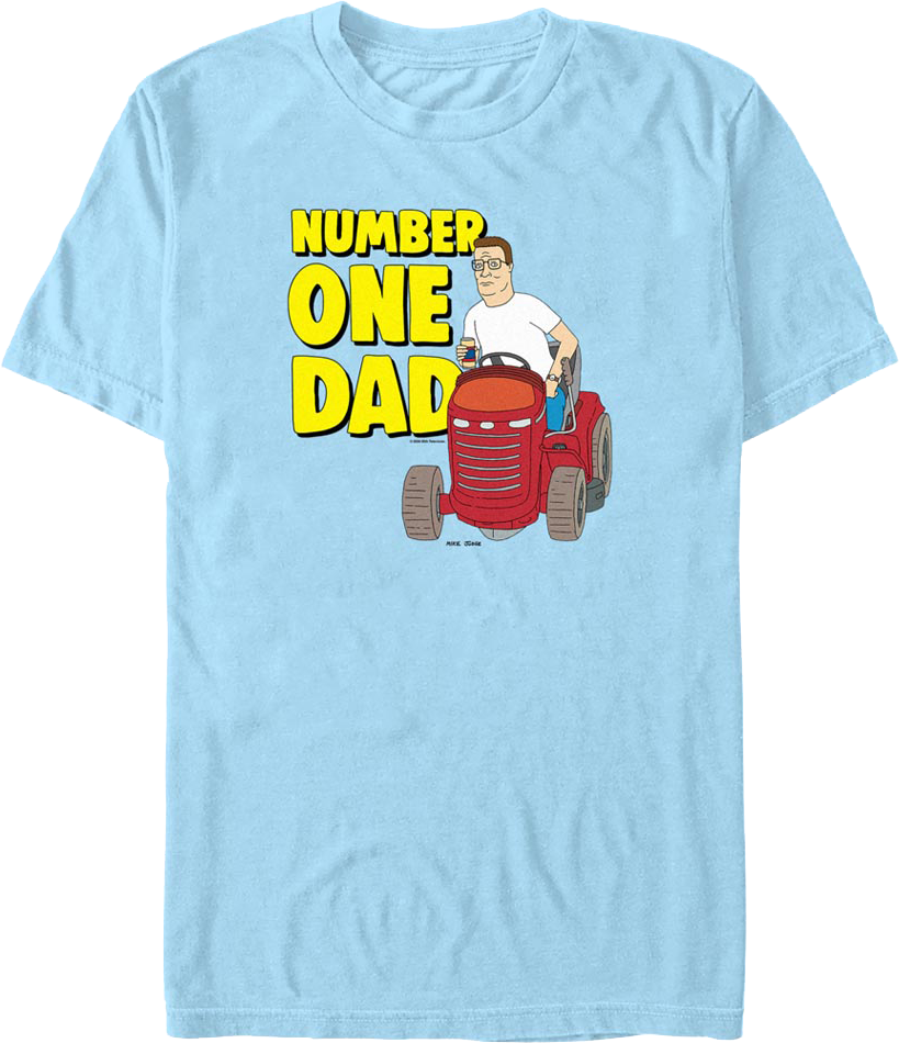 Number One Dad King Of The Hill T-Shirt