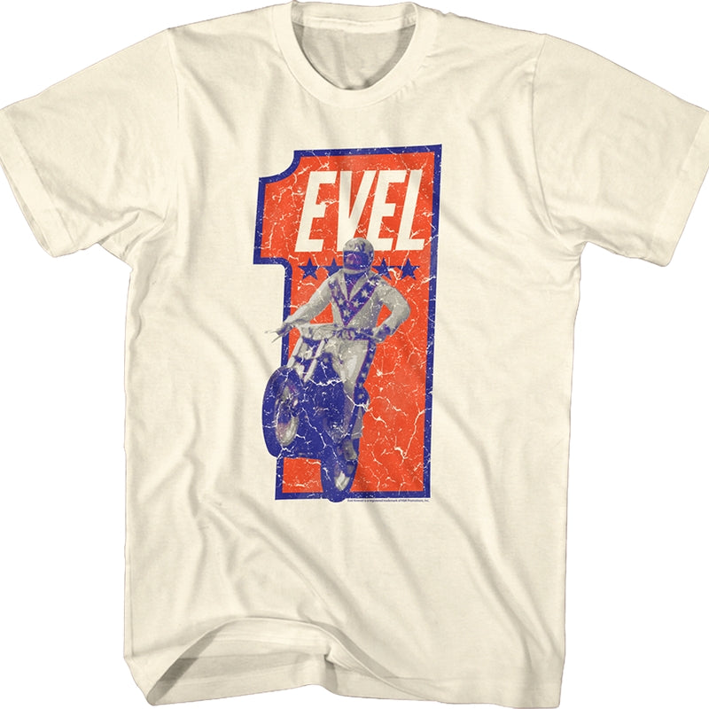 Number One Evel Knievel Shirt