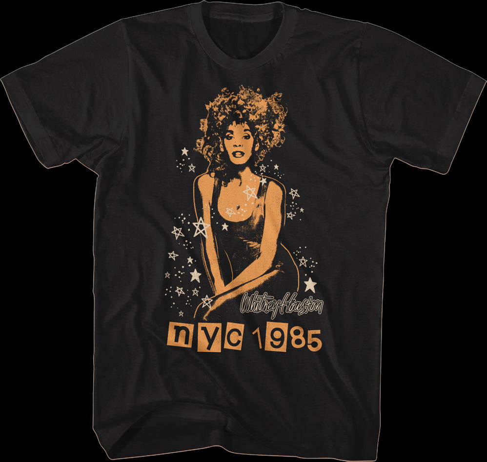 NYC 1985 Whitney Houston T-Shirt