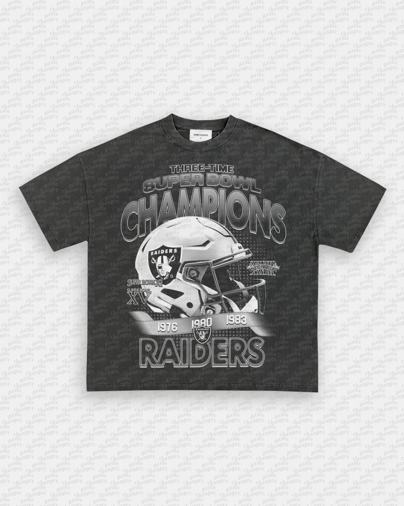 OAKLAND RAIDERS TEE Style001
