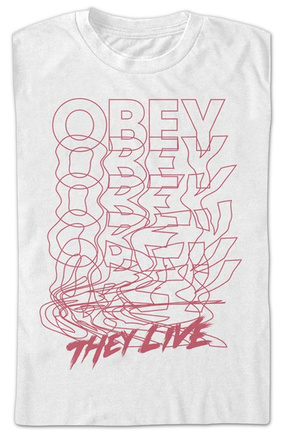 Obey Scribble They Live T-Shirt