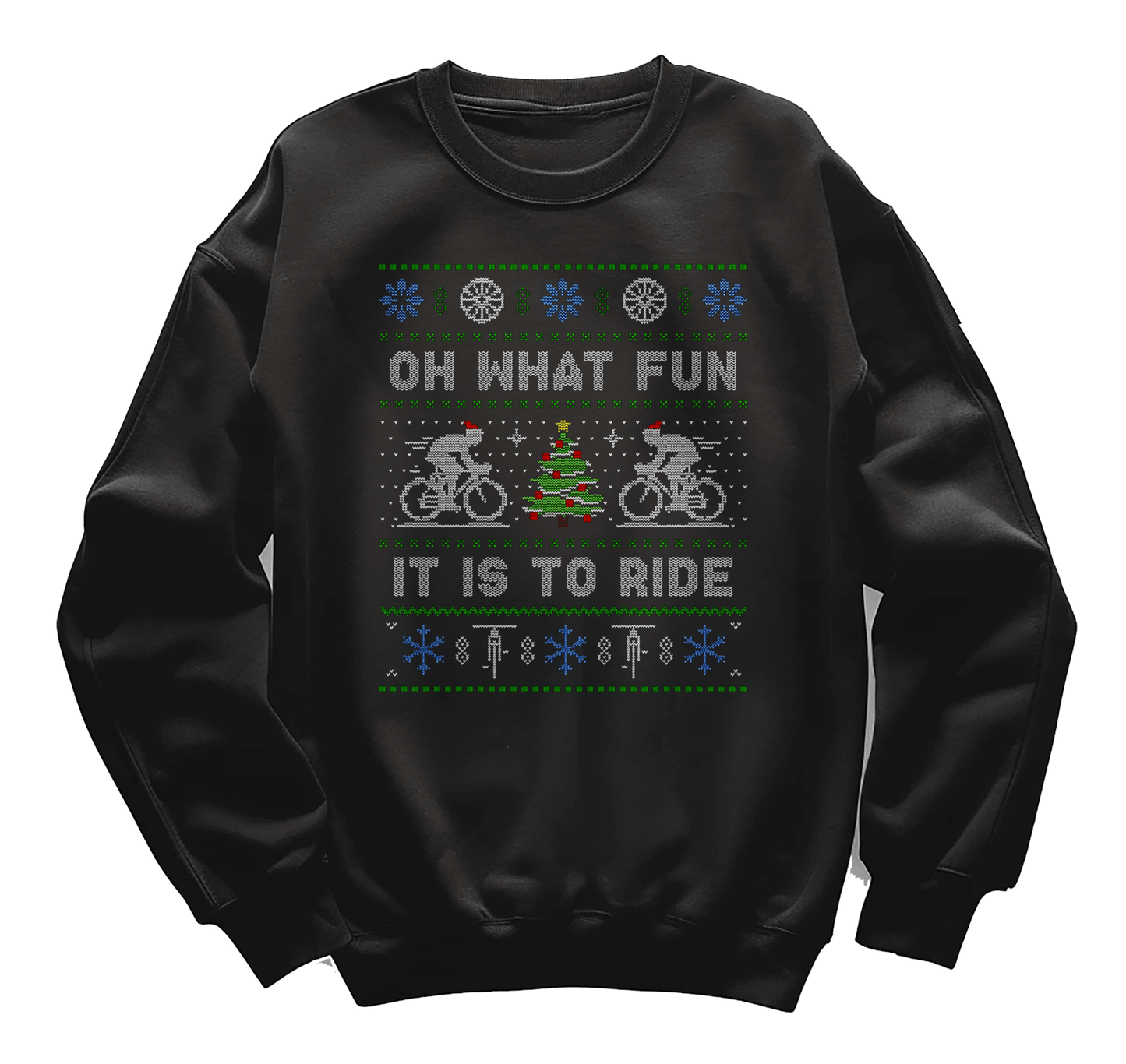 kringle Oh-What-Fun-Ride Bicycle Sweatshirt