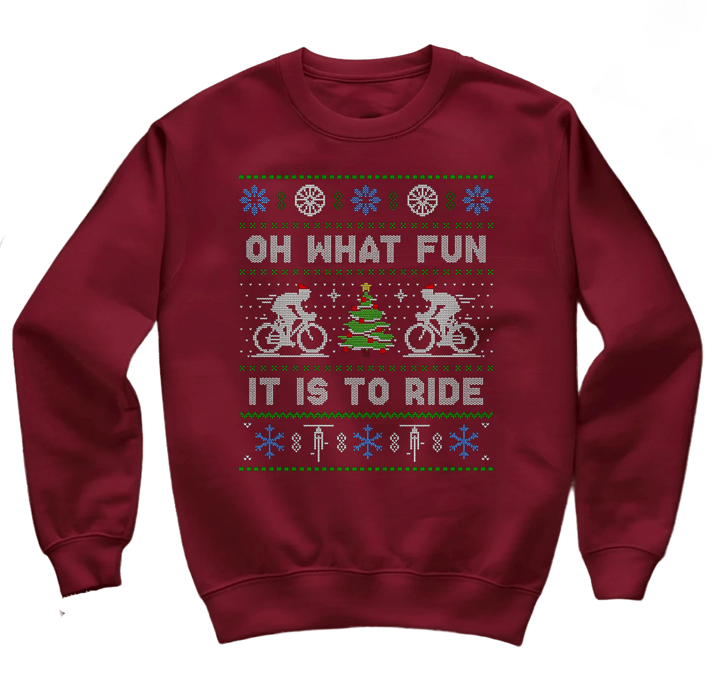 kringle Oh-What-Fun-Ride Bicycle Sweatshirt