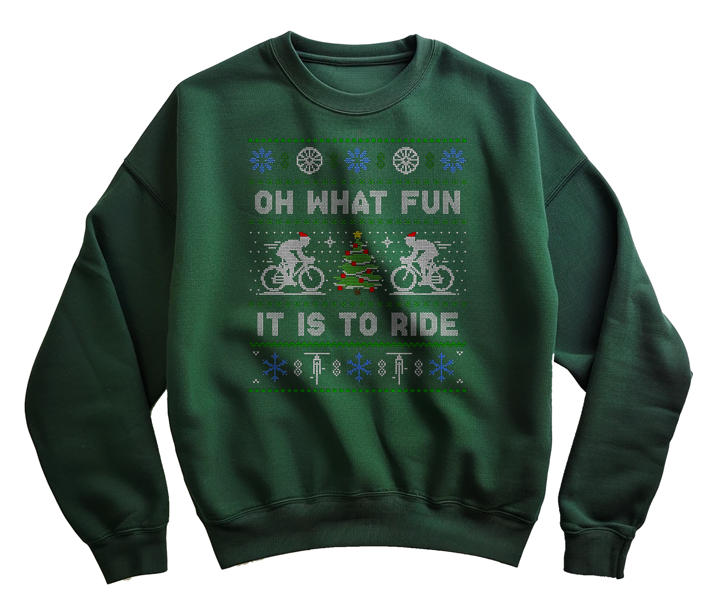 kringle Oh-What-Fun-Ride Bicycle Sweatshirt
