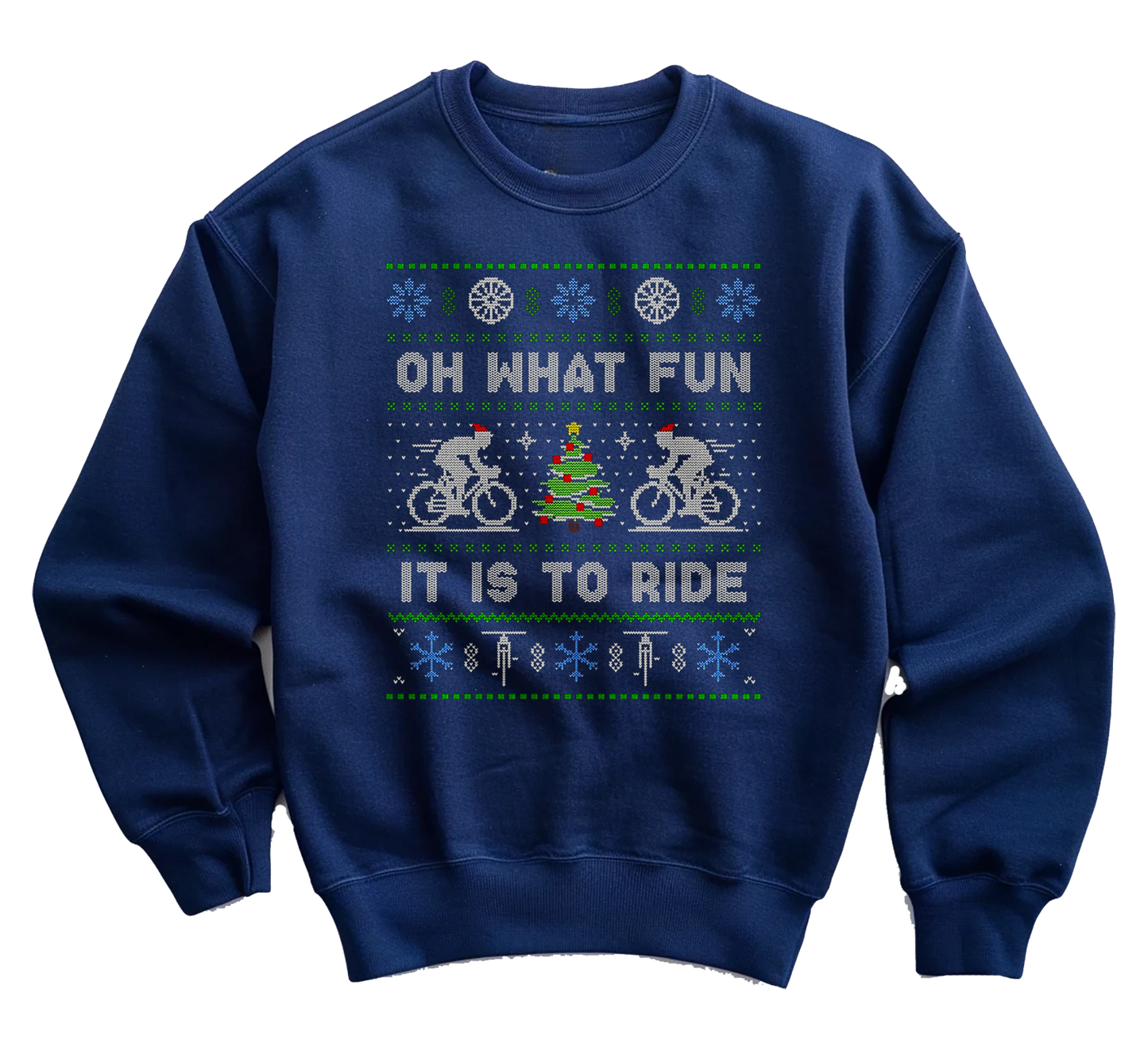 kringle Oh-What-Fun-Ride Bicycle Sweatshirt