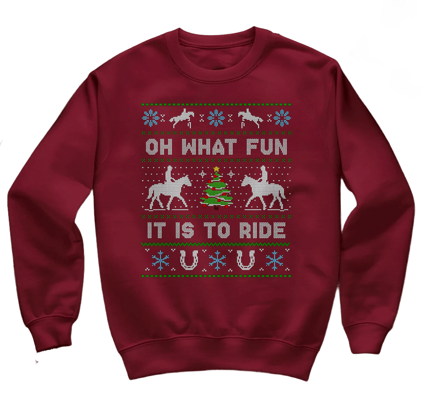 kringle Oh What Fun It Is to Ride sweatshirt