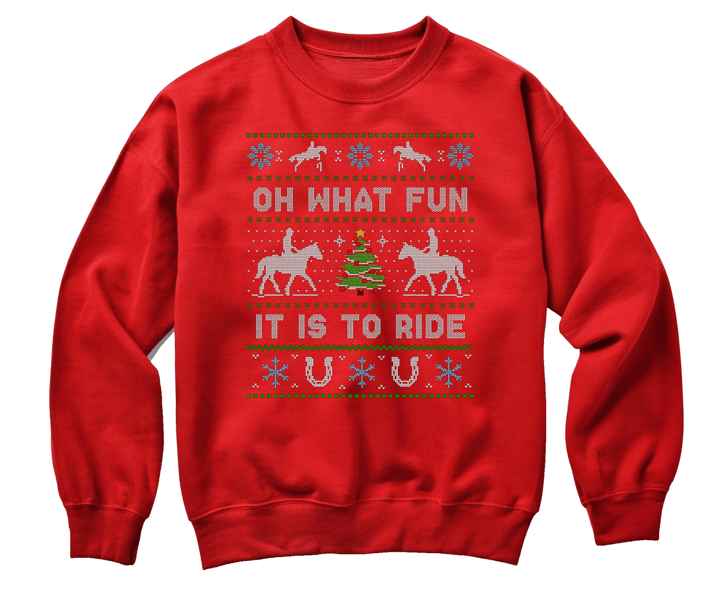 kringle Oh What Fun It Is to Ride sweatshirt