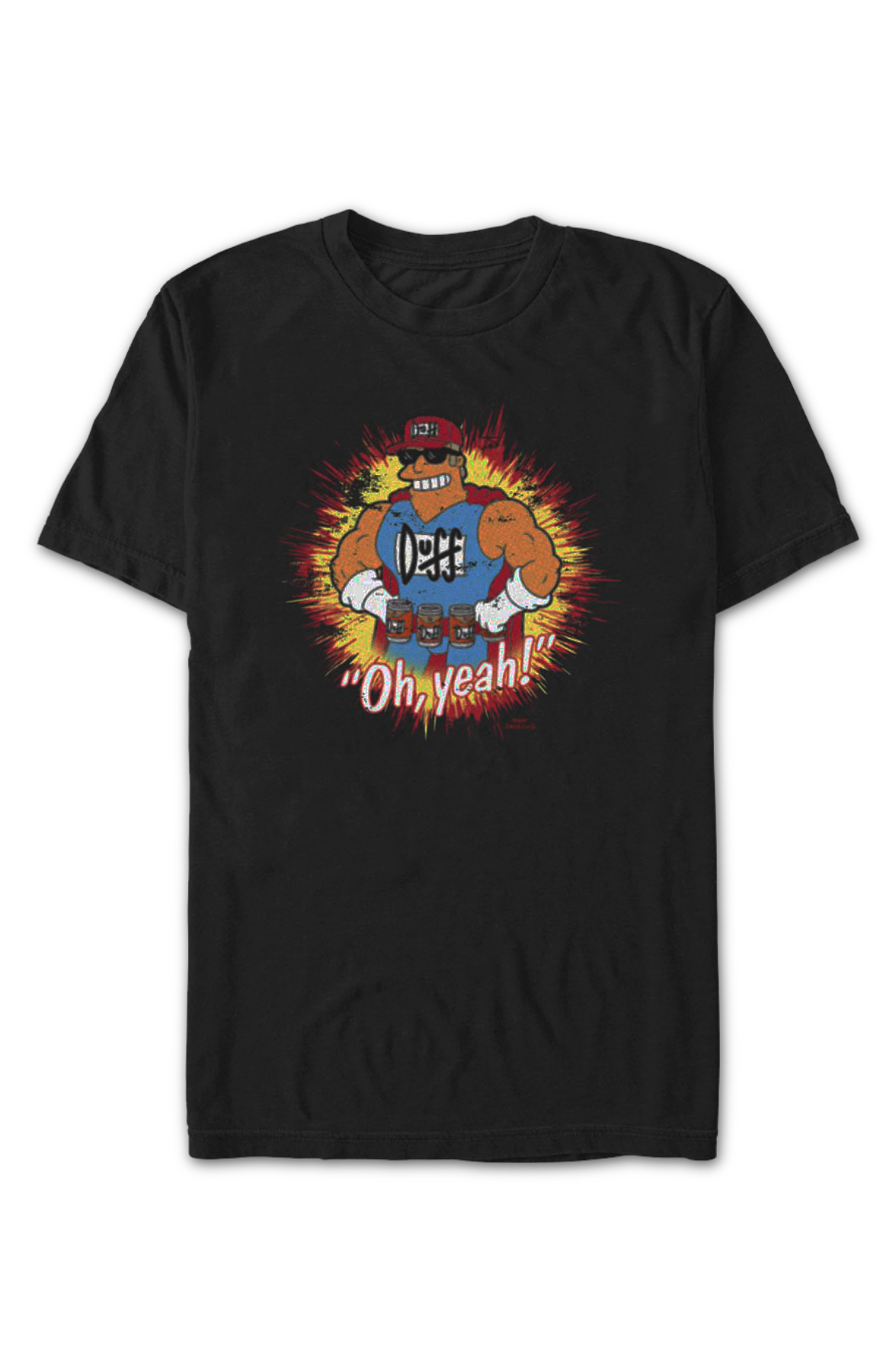 Oh Yeah! Duffman Simpsons T-Shirt