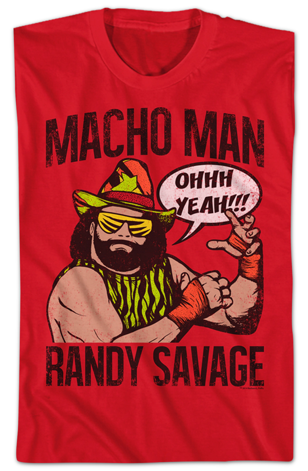 Ohhh Yeah Macho Man Randy Savage T-Shirt