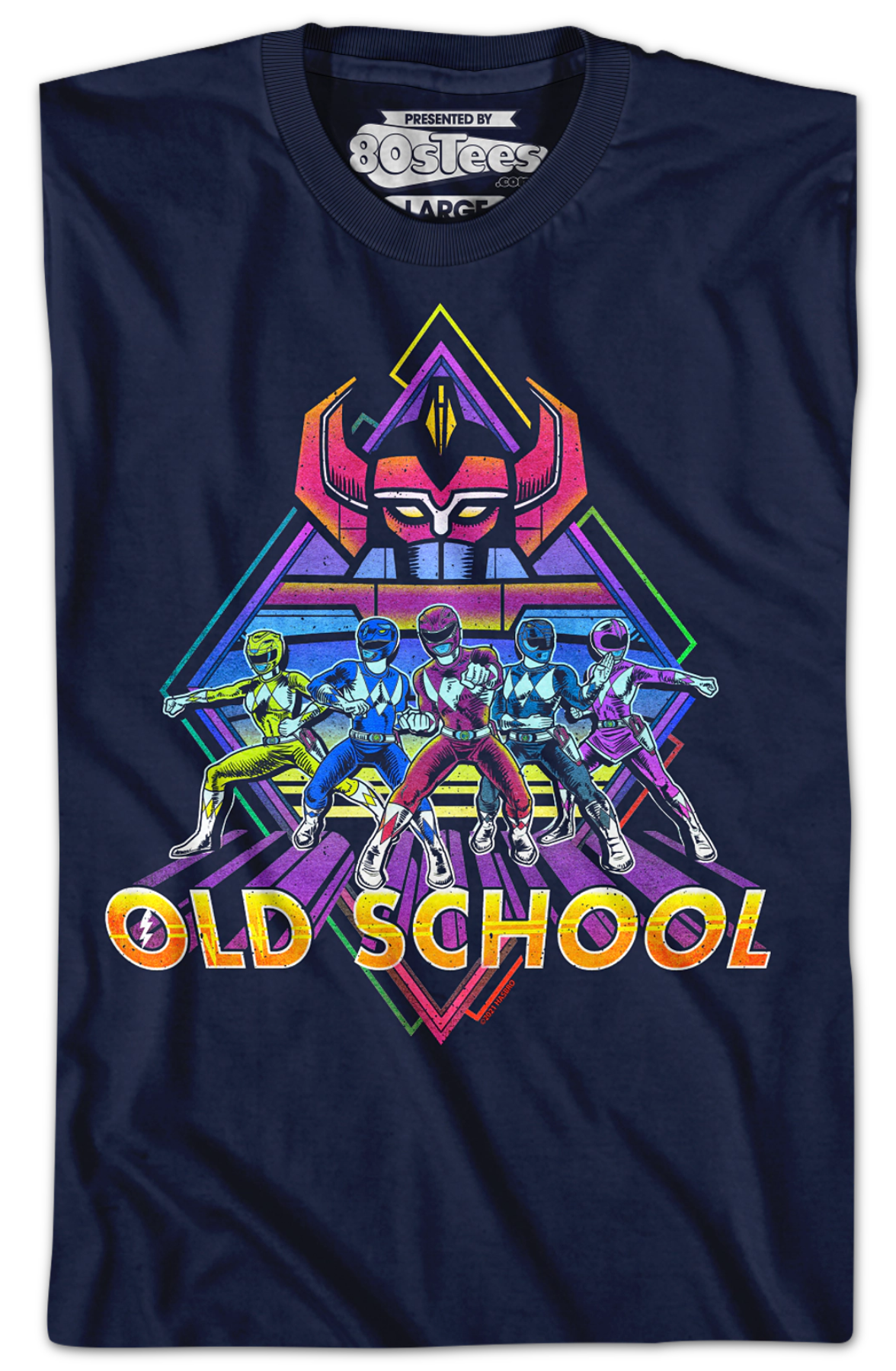 Old School Mighty Morphin Power Rangers T-Shirt