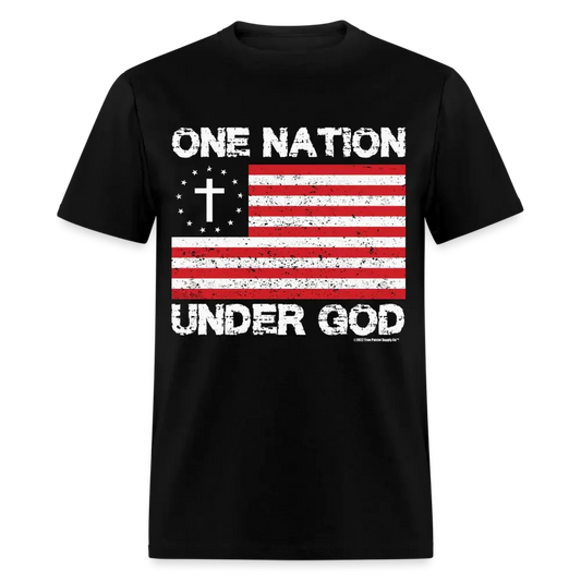 One Nation Under God Christian Flag Unisex Classic T-Shirt