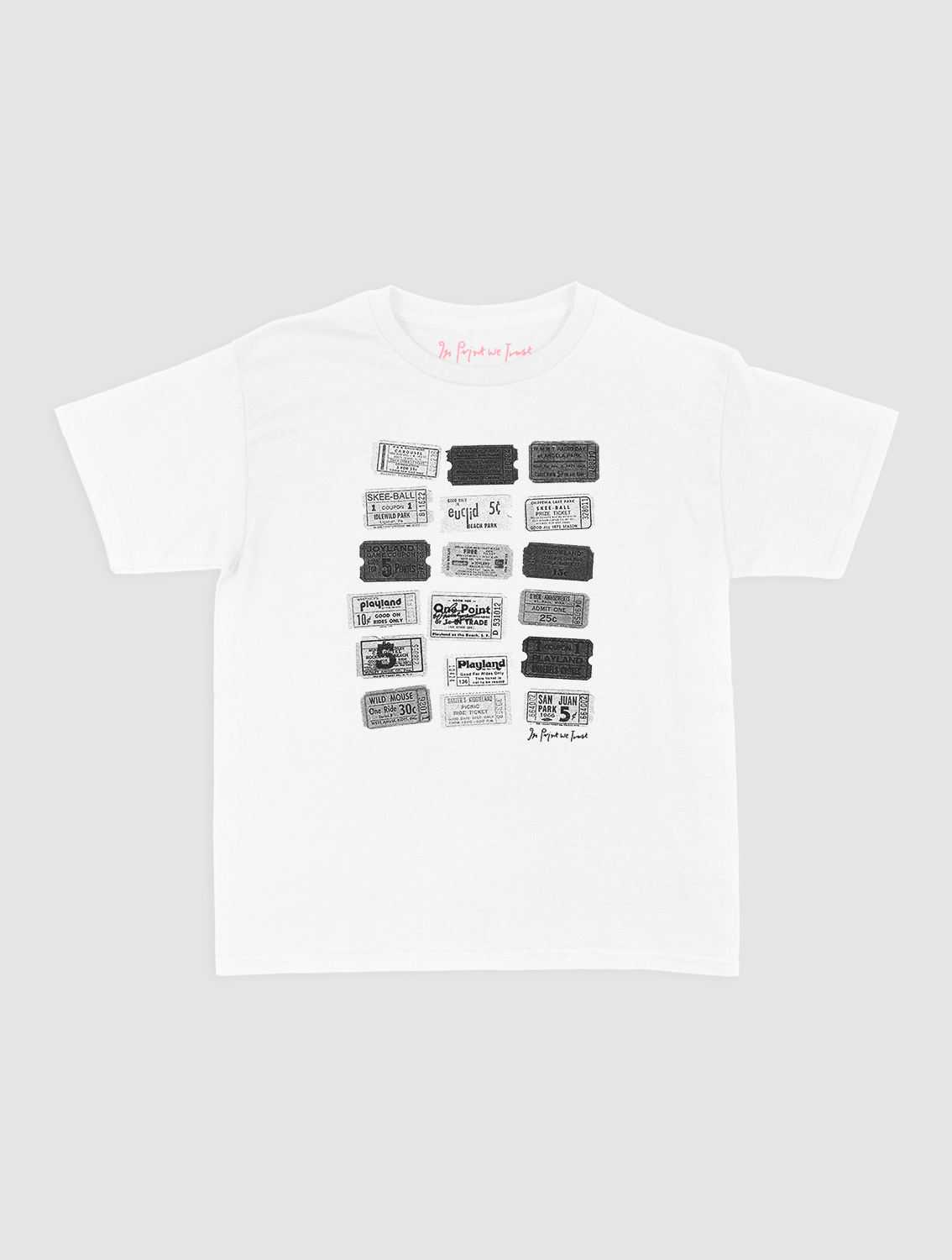 one-way ticket baby tee