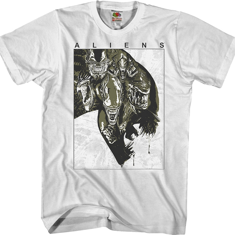 Open Wide Aliens T-Shirt