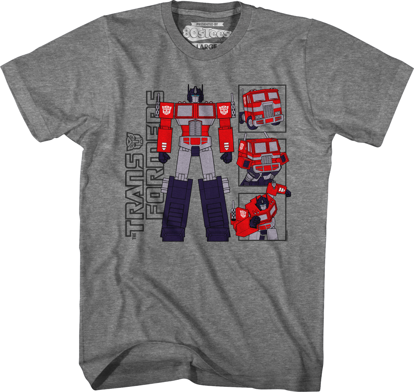 Optimus Prime True Leader Transformers T-Shirt