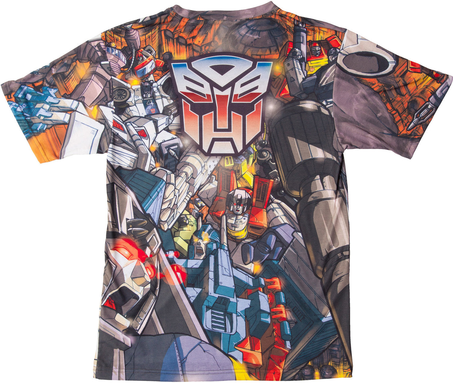 Optimus Prime vs Megatron Sublimation Shirt