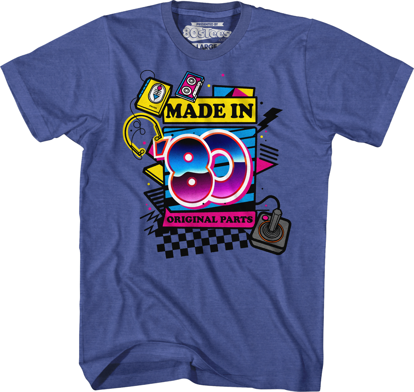 Original Parts Made In '80 T-Shirt