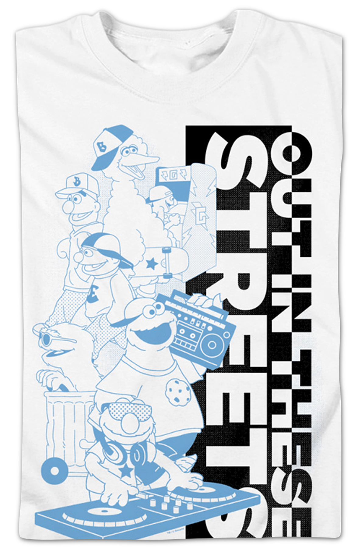 Out In These Streets Sesame Street T-Shirt